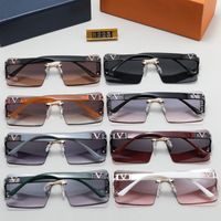 Occhiali da sole di stilista per donna uomini Luxurys designer Designer occhiali da sole Mens di alta qualità a 6 colori Eyewear da spiaggia estiva calda 2022