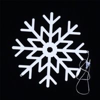 1PC LED Weihnachten Schneeflocke Licht Weihnachtsbaum -Ornamente LED Outdoor Lampe wasserdichte Weihnachtsdekoration mit EU -Stecker 220527