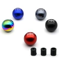 MUGEN 5 Colors 5 Speed Universal Manual Automatic Spherical Shape Gear Shift Knob For Honda Acura/TOYOTA/MAZDA With Logo2419