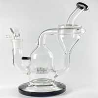Recycler Hot Recycler bong Oil Rig Glass Hookah with perc kr...