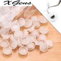 Disposable Eyelashes Blossom cup eyelashes glue holder plastic Stand Quick Flowering For Eyelashes Extension Makeup Tools228M