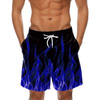 Men' s Shorts Mens Spring Summer Casual Pants Printed Sp...