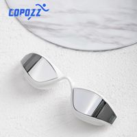 Lente de protección UV anti antidivuelos para adultos para adultos Mujeres gafas de natación gafas impermeables vasos de natación ajustables en la piscina 220520