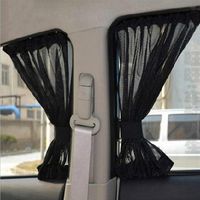 Car Curtain Vehicle Sunshade Side Window Shading Blinds Cover Auto Side Windshield Sun Visor Sunscreen UV Protecor244E