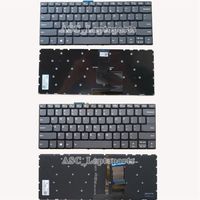 Laptop vervanging Keyboards US English QWERTY KEYBOARD VOOR LENOVO IDEAPAD S145-14API S145-14AST S145-14igm zwart, geen frame backli245o