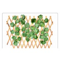 12pcs décor artificiel feuille guirlande fausse vigne ivy intérieur / extérieur décoration intérieure de mariage fleur feuilles vertes Noël