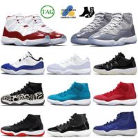 Nike Air Jordan Retro 11 Jordan11s 11S XI Zapatos de baloncesto Retro Legend Blue Citrus 2021 Top Calidad Jumpman 11 Trainers Sneakers 36-47