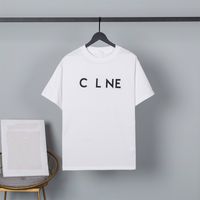 Designer Tide camisetas letra de tórax letra de manga curta de manga curta