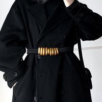 Cinture Pista a catena in oro cintura in metallo in metallo in metallo per le donne di alta qualità cummerbunds cappotto da donna ketting riem vita