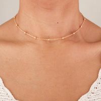 Чокеры эстетическое винтажное ожерелье для женщин Простые ювелирные украшения для мяча на шею