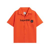 Gary Dept Madeny Parker рубашка лозунга кармана карманная рубашка с коротким рукавом с коротким рукавом