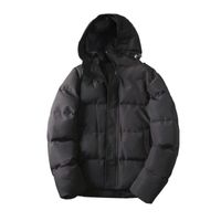 winter men down jacket parka Waterproof cloth No Wolf fur collar medium to thick style size XS-2XL four