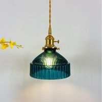 Pendants lampes japonaises lumières intérieures en verre luminaria décoration moderne lampe de suspension en laiton pour la cuisine de la chambre à coucher e27 bulbe ambre grispendant