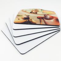 3 Sizes DIY Sublimation Mouse Pad Decor Wireless Customized Mouse Pads Blank Anti-slip Comfort Cloth Rubber Computer Mat