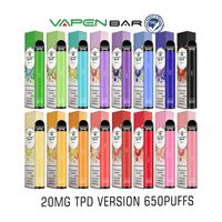 Authentic VAPEN Bar Disposable E Cigarette Pod Device Kit 65...