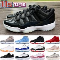 Low 72-10 11 Cool Grey 11s basketball Shoes boots 25th Anniversary white Concord Bred pantone legend blue space jam citrus mens designer Sneakers women Trainers