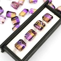 TBJ Natural Brazil colorful ametrine loose gemstones for diy jewelry 925 fine jewelry 15-20ct per piece random shipping H220423