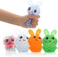 Spot Rabbit Squeeze descompresión juguete conjunto Pascua Burbuja Música DIY Caja de ciegas Toys Reducción de presión