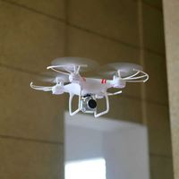 Hava Dronları Fotoğraflar Quadcopter Sabit Yükseklik WiFi Gerçek Zamanlı Resim Şanzıman Uzaktan Kumanda Uçak
