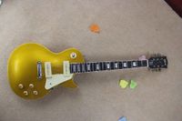 2 Shipping Yellow Goldtop P90 LP Standard Electric Guitar musical instrument guitar In Stock