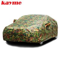 waterproof camouflage car covers outdoor sun protection cover for car reflector dust rain snow protective suv sedan full260y