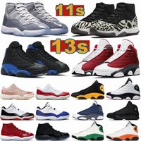 11 11s 25º aniversário jordan Criado Concord 45 Espaço Homens Sapatos de Basquete 12 12s Indigo Jogo Royal Gripe Reversa Jogo Mens Mulheres Esportes Sneakers
