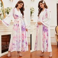 Ethnic Clothing Muslim Islamic Women Open Kimono Cardigan Pr...