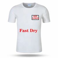 Preço de fábrica Design personalizado, camiseta seca rápida para homens Mulheres crianças DIY PO ou camiseta esportiva Tops Roupas Tee 220607