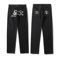 Men' s Jeans Print Streetwear Men Hip Hop Baggy Pants Y2...