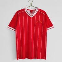 Fans Tops Tees Versión tailandesa Camisa roja Jersey Jersey Uniforme de manga corta se puede personalizar