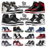 1 1s mens basketball shoes shoe qinmin123 Sneakers Grey Fog ...
