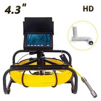 Cameras Pipe Inspection Camera 10 20 30 50M 17mm Sewer With DVR 16GB FT Card Drain Industrial Endoscope IP68 8500MHA Battery