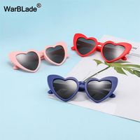 WarBLade Children Kids Polarized Sunglasses Fashion Heart Shaped Boys Girls Sun Glasses UV400 Baby Flexible Safety Frame Eyewear222n
