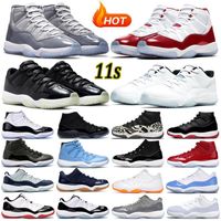 Cherry 11s Men Basketball shoes low 72-10 Cool Grey Animal Instinct 25th Anniversary bred concord Hombres Mujeres 11 Citrus Trainers Sneakers