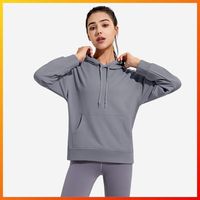 Sports Hooded Coat Women Yoga Jackets Running Top Slim Fitted Long Sleeve Fitness Clothes Girl New Gym Blue Green Grey Jacket Coat277T