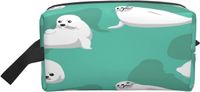 Storage Bags Harp Seal Toiletry Bag Different Forms Marine A...