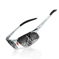 Gafas de sol Hombres Polarizados Gases de conducción Sport Outdoor Eyewear Man Diseñador de marca Oculos UV400 UV400 Anti-Glare GlassessungLasses