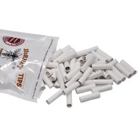 5 mm 6 mm 7 mm Einwegbraun und weißer Filterpapier Zigarettenhalter gepacktes Rollpapier Rauchrohr für Tabak