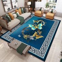 Tapetes de carpete de tapete chinês Sofá mesa de café grande área em casa não escorregando tapetes de cabeceira de peito de chão