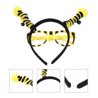 Bandanas 1 Set Festival Headdress Creative Bee Themed Man Glasses Decor