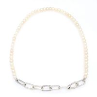 ME Freshwater Cultured Pearl Links Necklace Authentic jewelr...