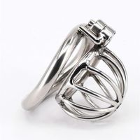 NEW Chastity Devices Male Small Penis Lock Stainless Steel C...