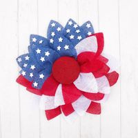 Decorative Flowers & Wreaths Folding American Patriotic 4th ...
