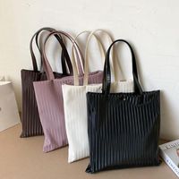 Evening Bags 2022 Elegant Women Pleated PU Handbags Female L...