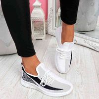 2022 Summer Women Fashion Mesh Breathable Shoes Flat Sneaker...