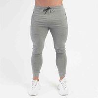 Solid Skinny Casual Pants Men Joggers Sweatpants Autumn Gym ...