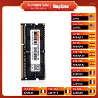 RAMS KINGSPEC DDR3 4GB 8GB Memory RAM Dizüstü Bilgisayar 1600 Sodimm Memoria için 1600MHz 1.35V Notebookrams