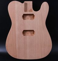 جسم الجيتار الجديد الماهوغوني الخشب الترباس على كعب HH بيك آب TL نمط