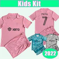 2022 Inter Miami CF Kids Kit Soccer Jerseys Inter YEDLIN MOT...