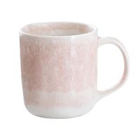 Tasses gradient en céramique tasse simple tasse de café élégant avec poignée